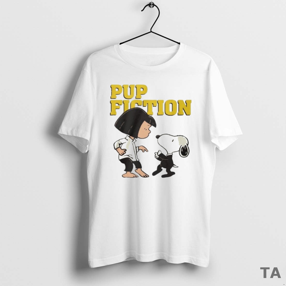 Top Lucy And Snoopy Pulp Fiction T Shirt Sweater