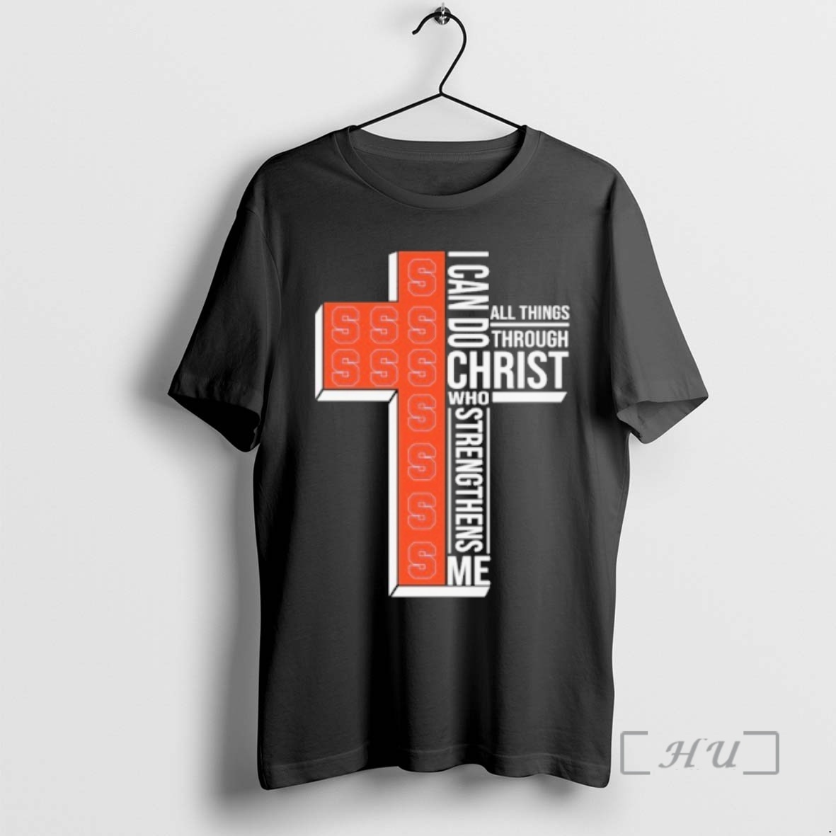 Trending 2026 Syracuse Orange Cross I Can Do All Things Through Christ Who Strengthens Me Premium T Shirts Sweater Hoodie