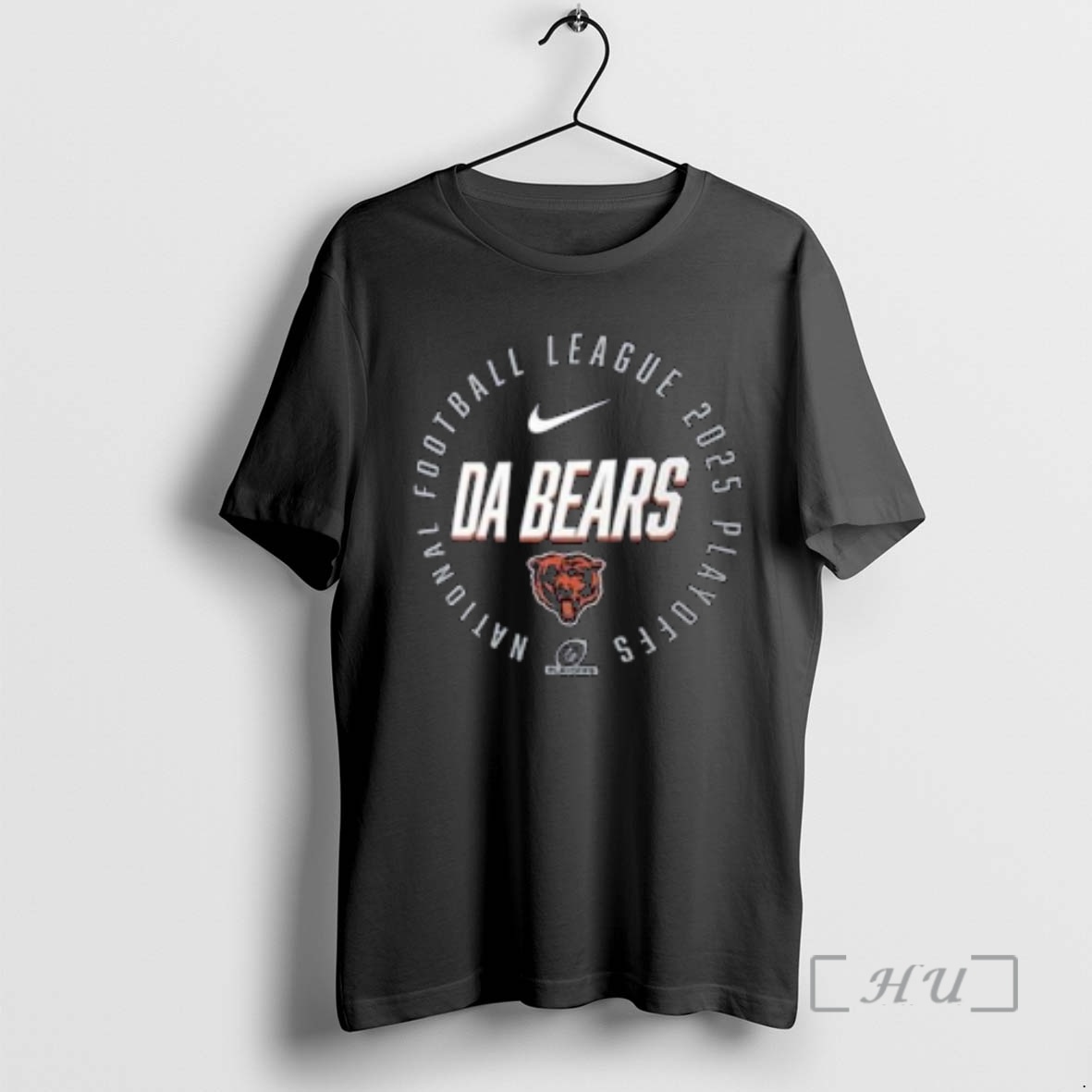 Trending Chicago Bears 2025 Playoff Participant Highlight Receiver Circle Black Premium T Shirts Sweater Hoodie