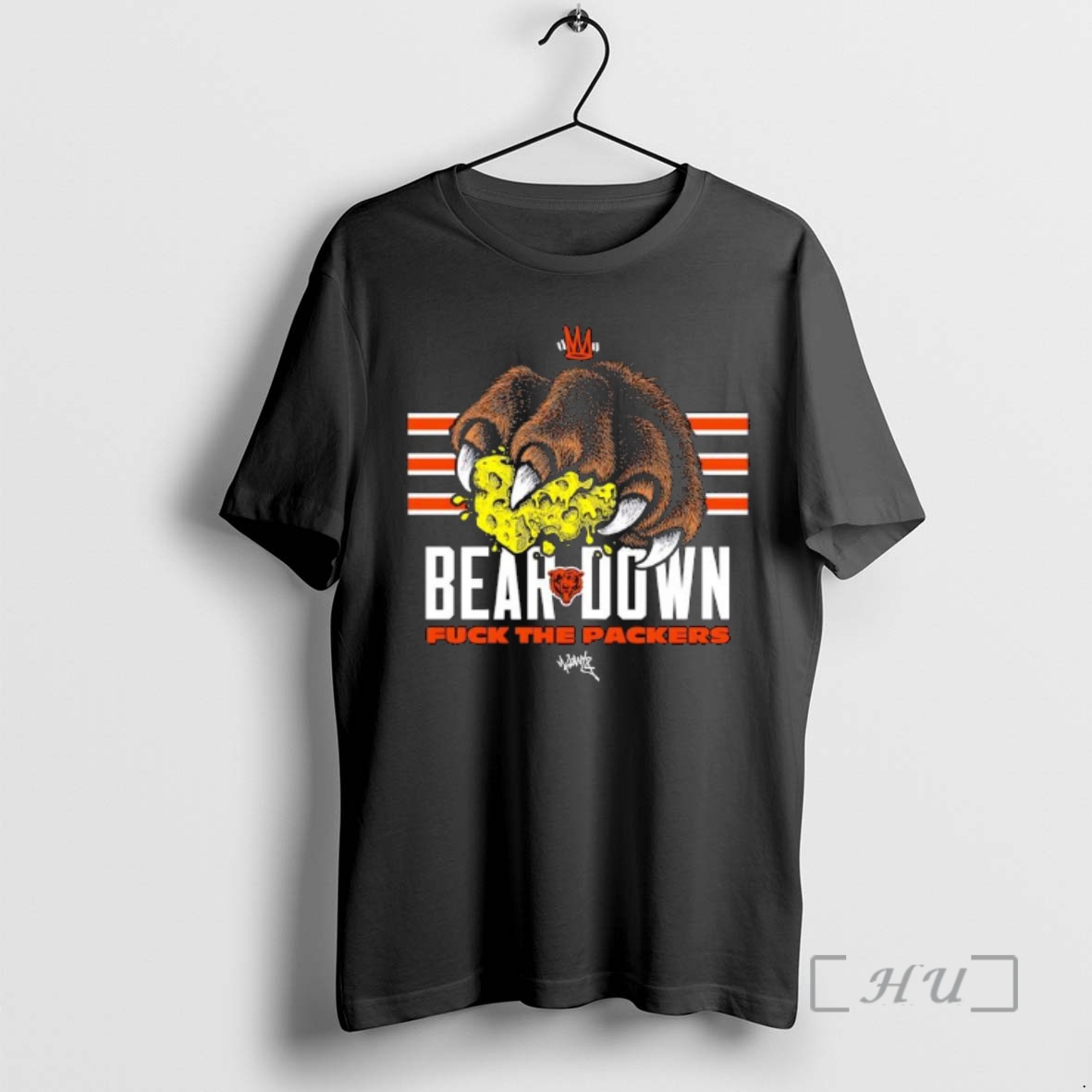 Trending Chicago Bears Nfl Down Fuck The Packers Green Bay Packers Premium T Shirts Sweater Hoodie