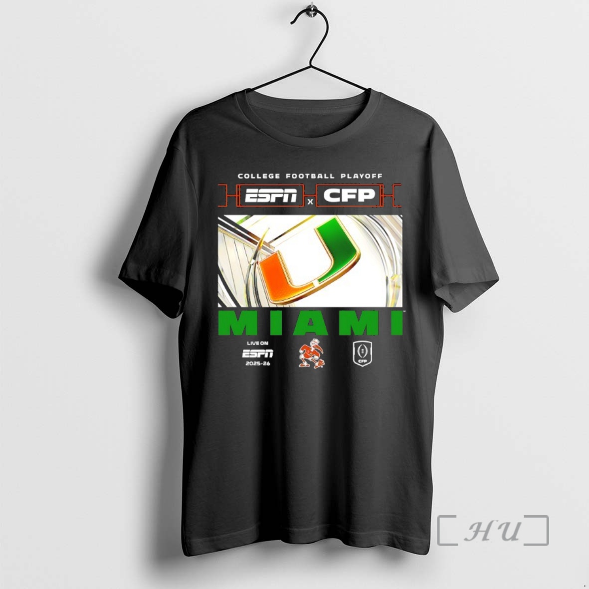 Trending College Gameday Miami Hurricanes 2025 2026 Cfp Logo Premium T Shirts Sweater Hoodie