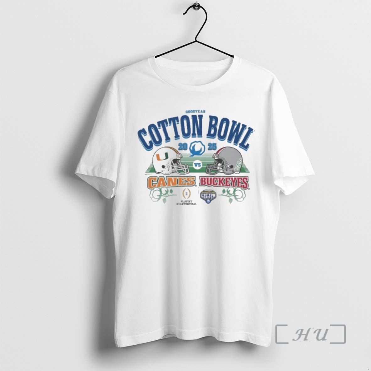 Trending Cotton Bowl Games X Buckeyes 2025 Playoff Quarterfinal Premium T Shirts Sweater Hoodie