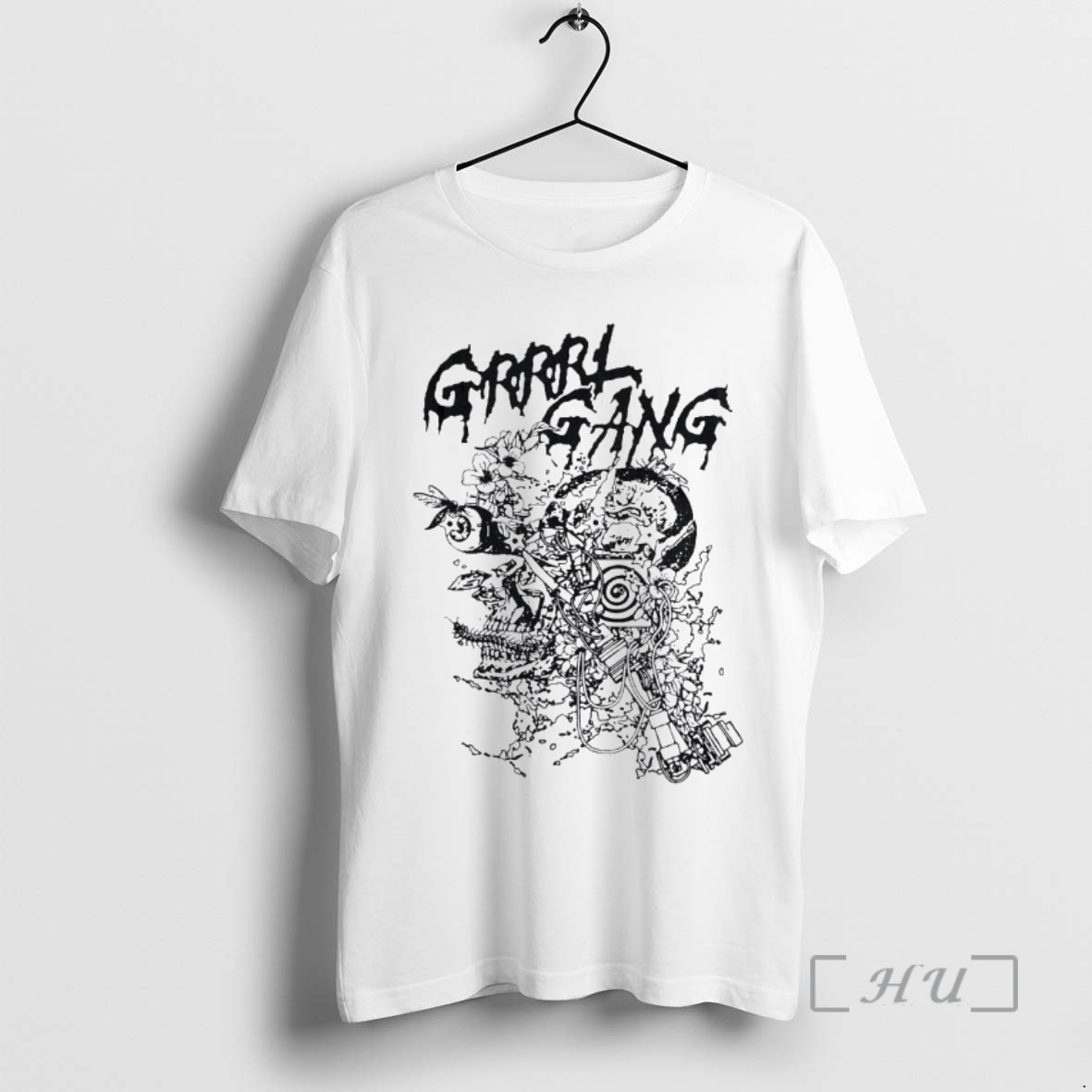 Trending Grrrl Gang X Behelit Press Electric Bloom Indie Premium T Shirts Sweater Hoodie