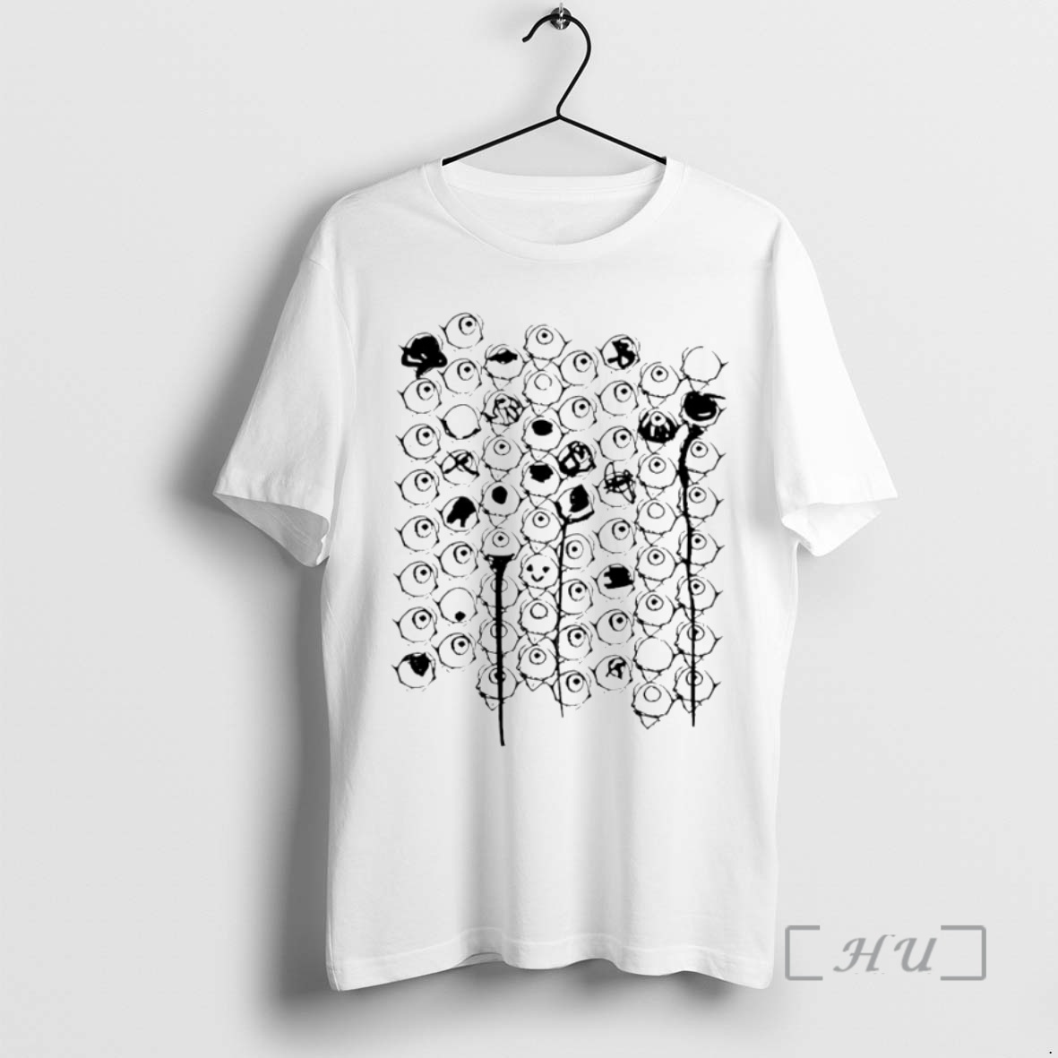 Trending Guqqie White Eye Circle Premium T Shirts Sweater Hoodie