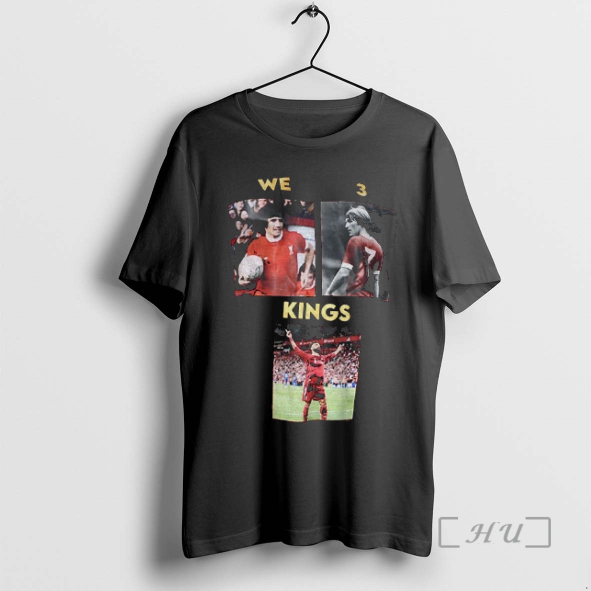 Trending Liverpool Kevin Keegan Kenny Dalglish And Mohamed Salah We 3 Kings Premium T Shirts Sweater Hoodie