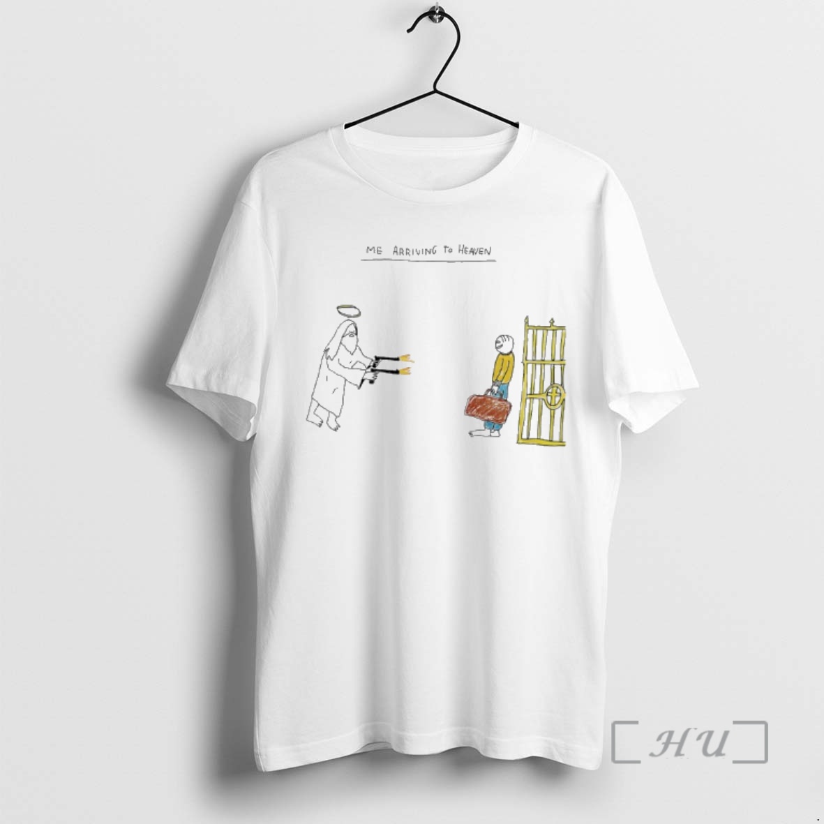 Trending Me Arriving To Heaven Premium T Shirts Sweater Hoodie