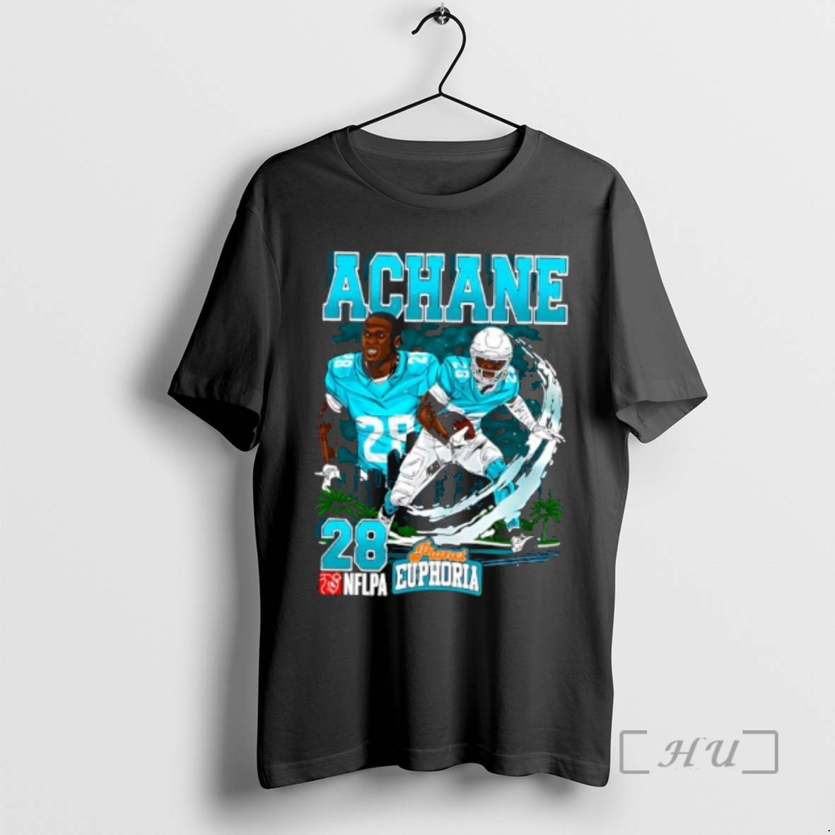 Trending Miami Dolphins Devon Achane Football Player City Graphic Premium T Shirts Sweater Hoodie