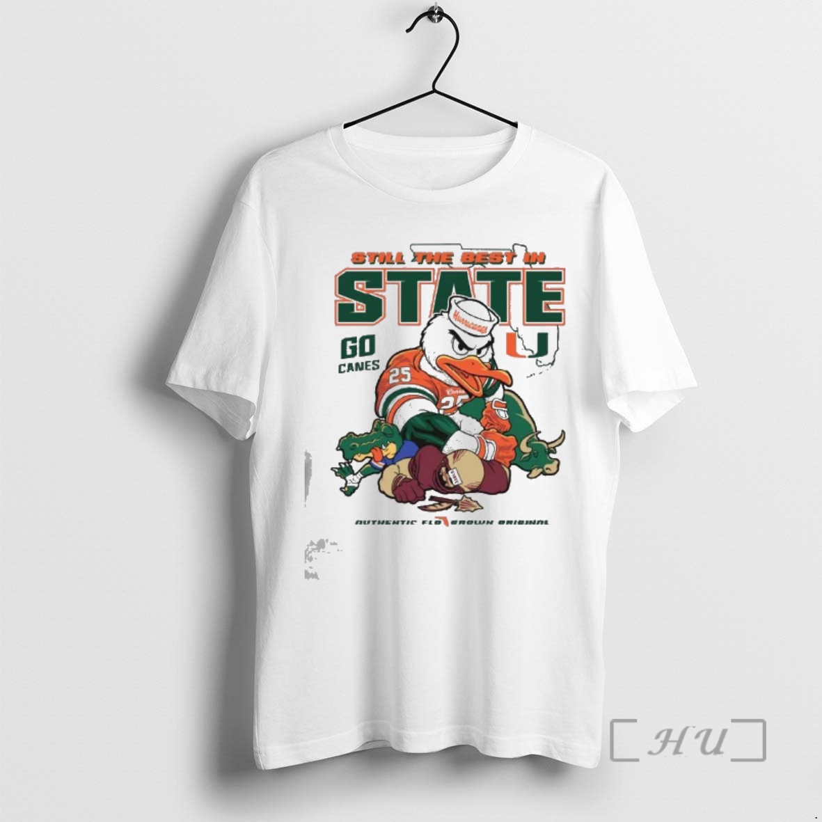 Trending Miami Hurricanes Football Still The Best In State Go Canes Mascot 2025 Premium T Shirts Sweater Hoodie