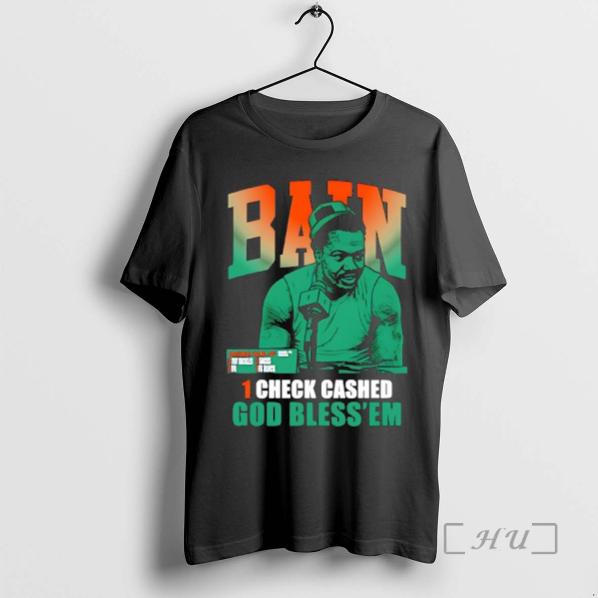 Trending Miami Hurricanes Rueben Bain Jr Bain Bless Em 1 Check Cashed God Bless Em Premium T Shirts Sweater Hoodie