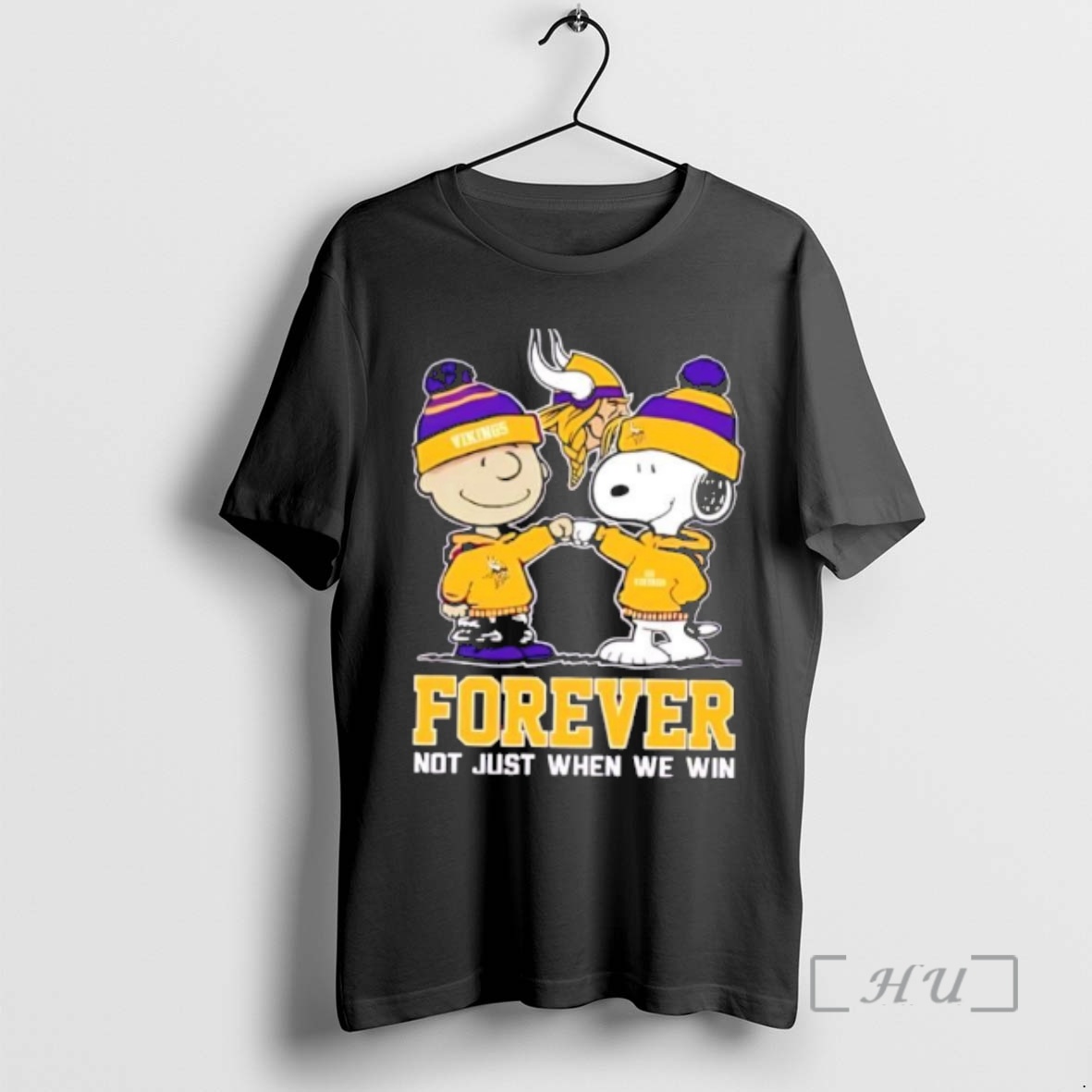 Trending Minnesota Vikings Charlie Brown And Snoopy Forever Not Just When We Win Premium T Shirts Sweater Hoodie