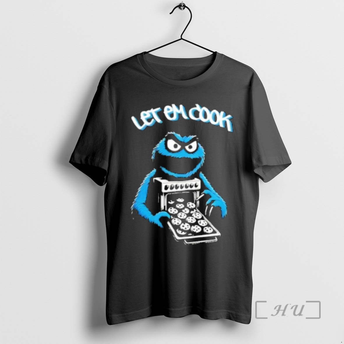 Trending Myron Gaines Wearing Let Em Cook Monster Cookies Premium T Shirts Sweater Hoodie