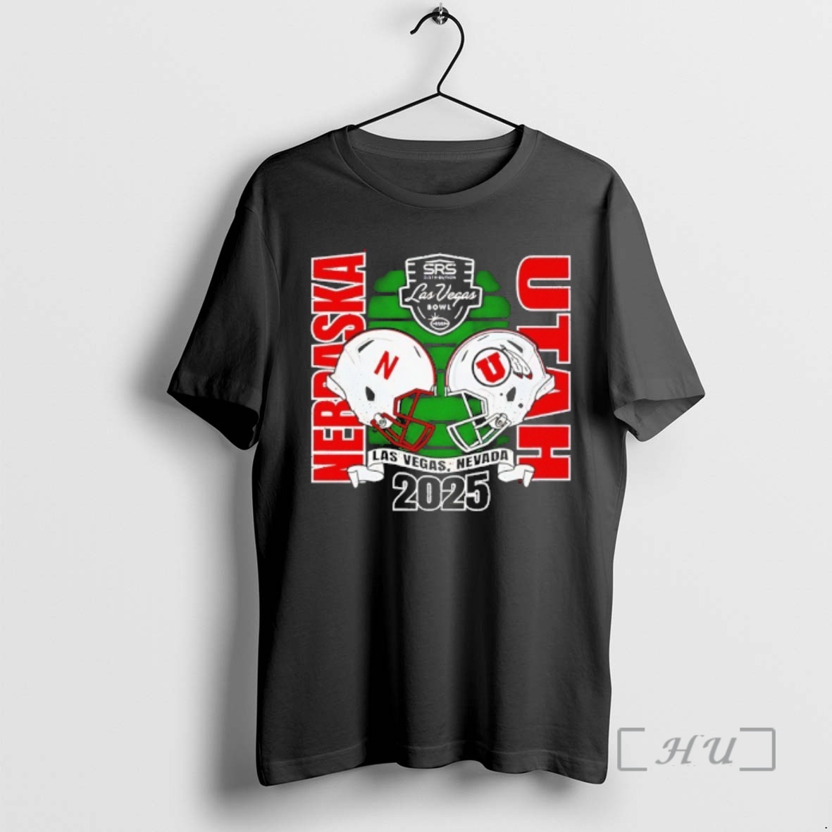 Trending Nebraska Cornhuskers Vs Utah Utes 2025 Las Vegas Bowl Vintage Premium T Shirts Sweater Hoodie