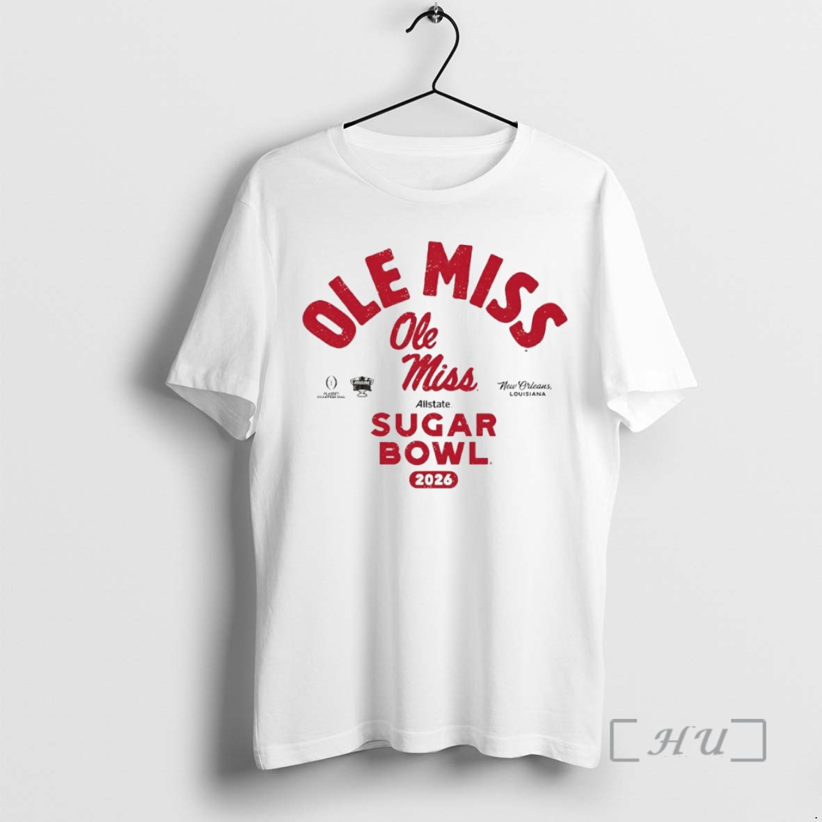 Trending Ole Miss Rebels 2026 College Football Playoff Allstate Sugar Bowl Bound Circle Premium T Shirts Sweater Hoodie