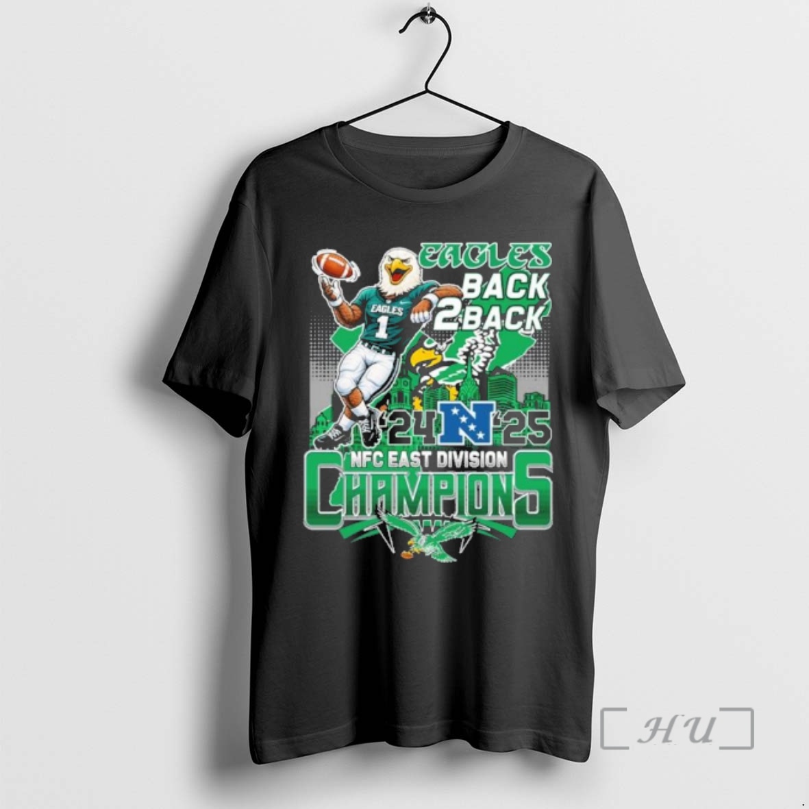 Trending Philadelphia Eagles Mascot 2025 Nfc East Division Champions Premium T Shirts Sweater Hoodie