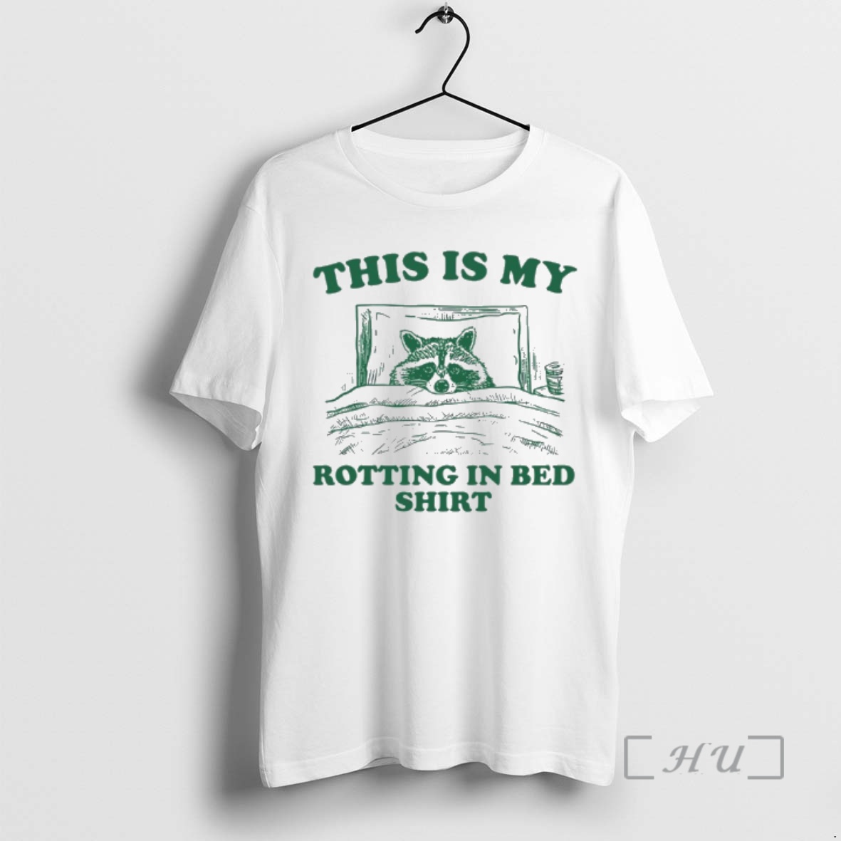 Trending Raccoon This Is My Rotting In Bed Premium T Shirts Sweater Hoodie