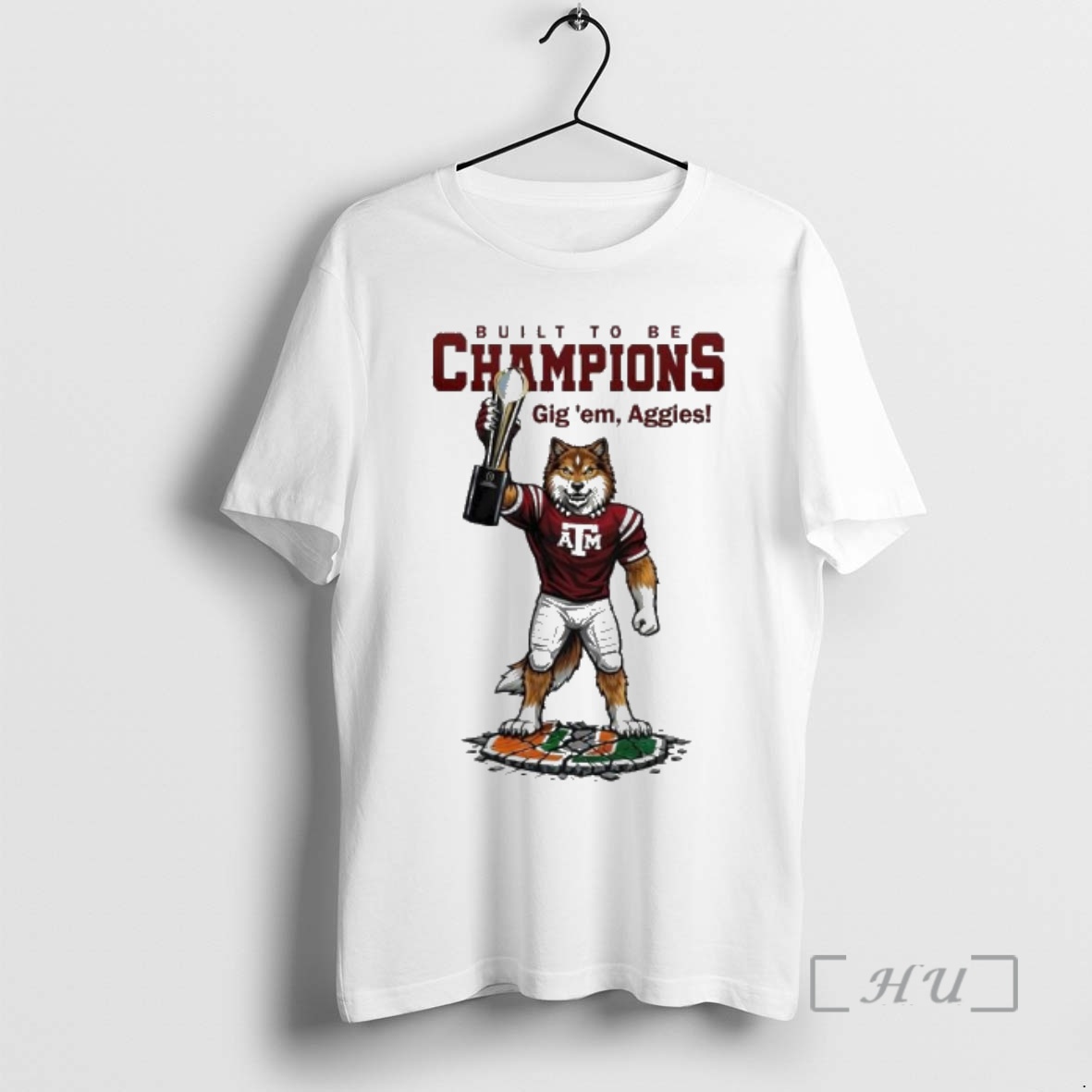 Trending Texas Am Aggies Ncaa College Football Playoff Game Built To Be Champions Gig Em Aggies Mascot Premium T Shirts Sweater Hoodie