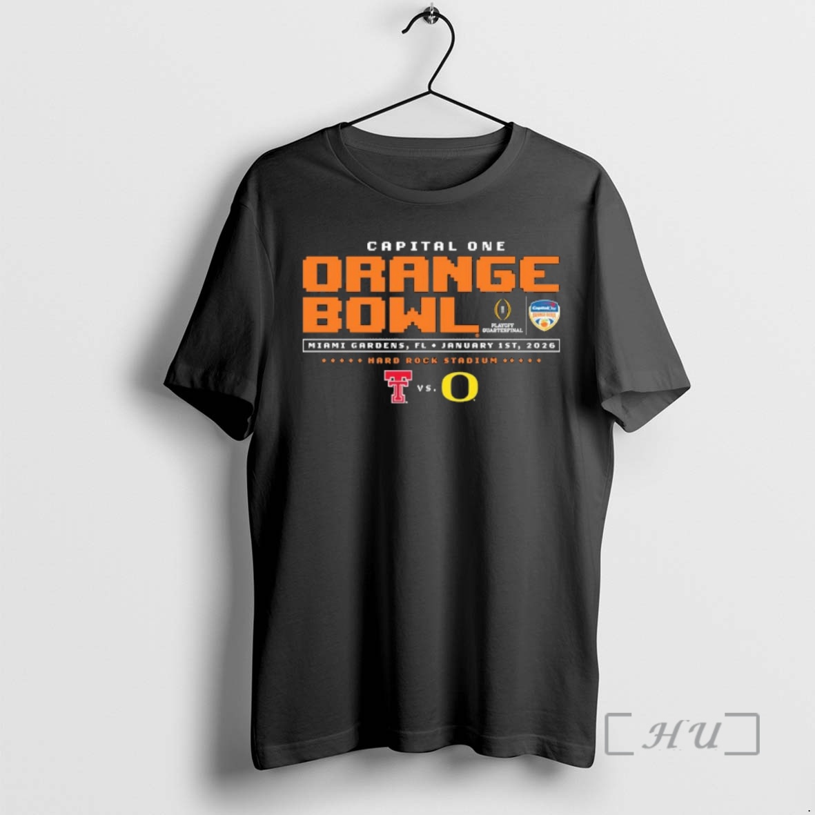 Trending Texas Tech Vs Oregon 2025 Orange Bowl Premium T Shirts Sweater Hoodie