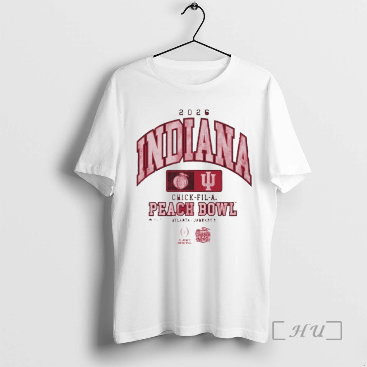 Officials 2026 Chick Fil A Peach Bowl Indiana Hoosiers Football Premium T Shirts Sweater Hoodie