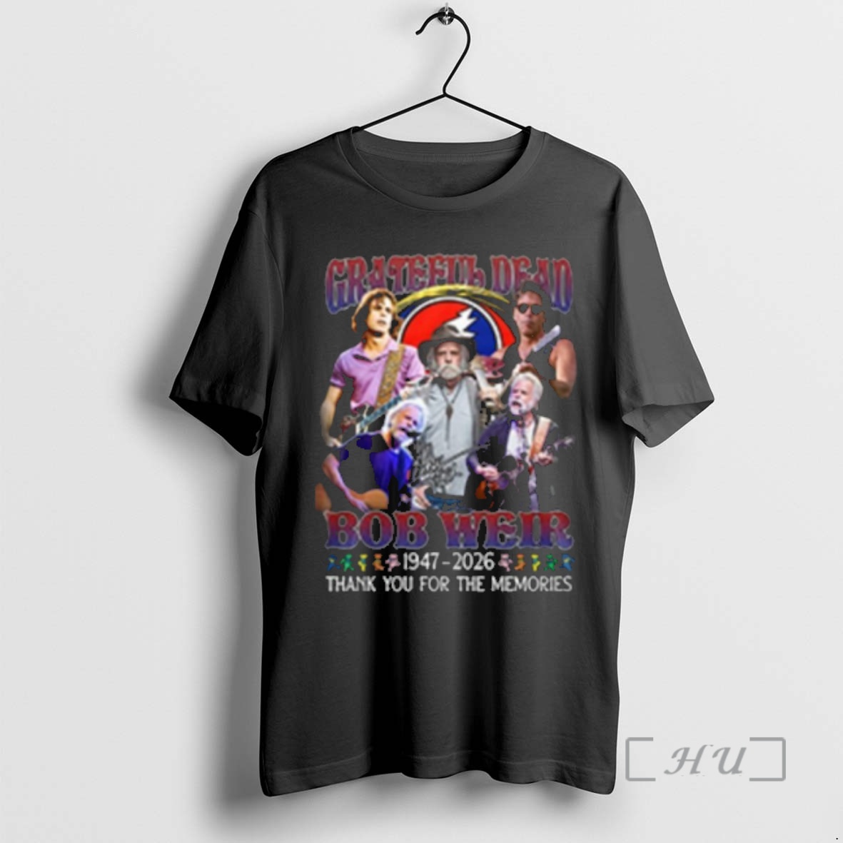 Officials Grateful Dead Bob Weir 1947 2026 Thank You For The Memories Premium T Shirts Sweater Hoodie