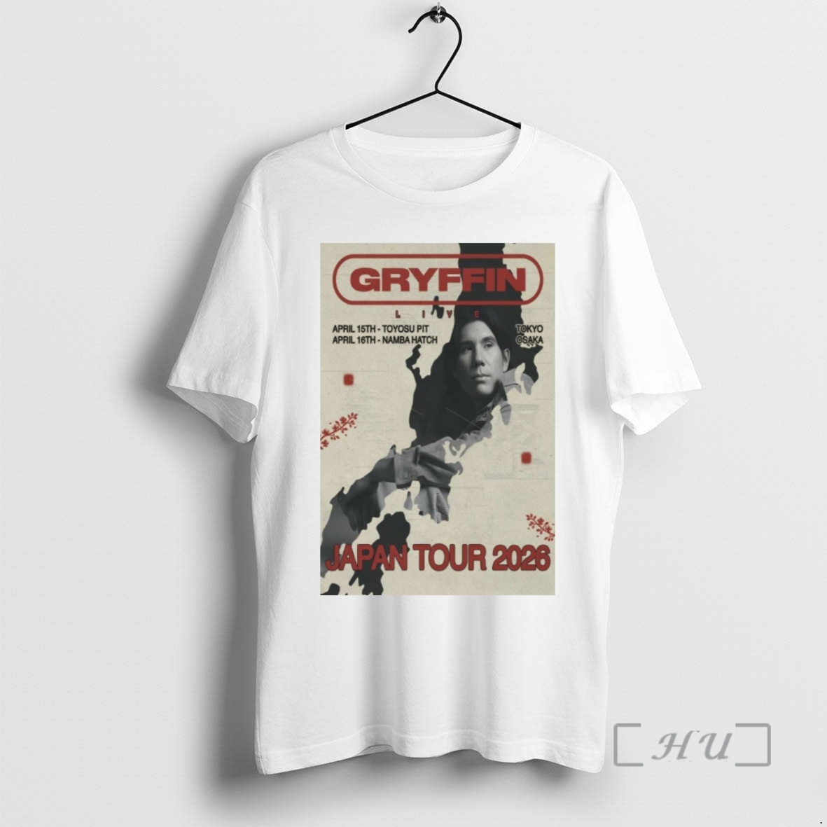 Officials Gryffin Japan Concert April 15 16 2026 Premium T Shirts Sweater Hoodie