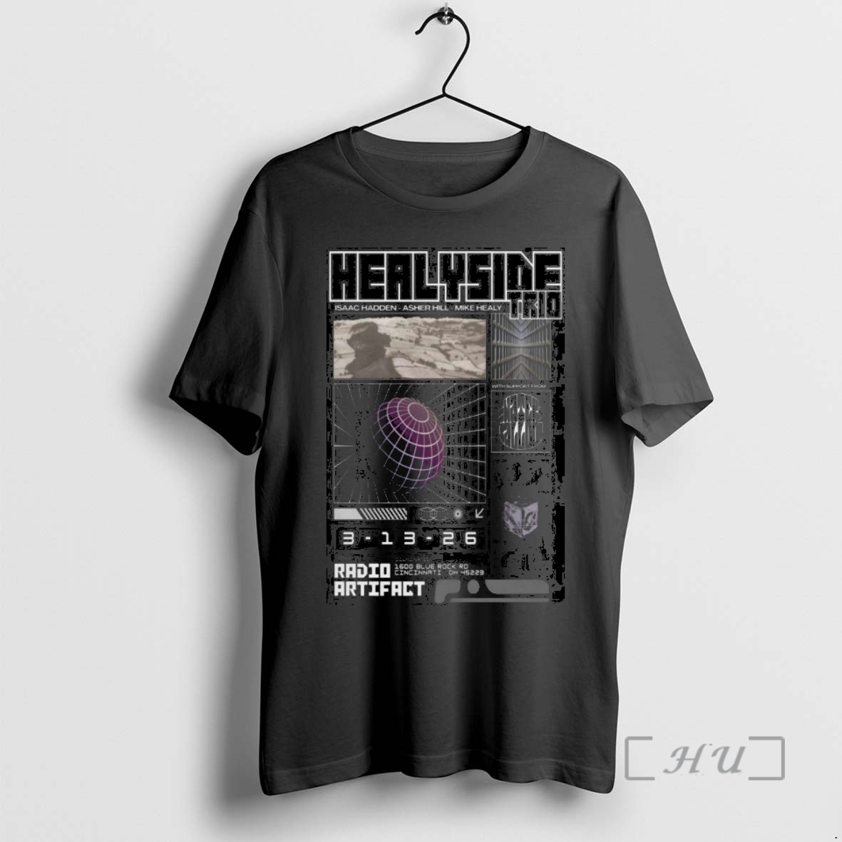 Officials Healyside Trio Mar 13 2026 Radio Artifact Cincinnati Oh Premium T Shirts Sweater Hoodie
