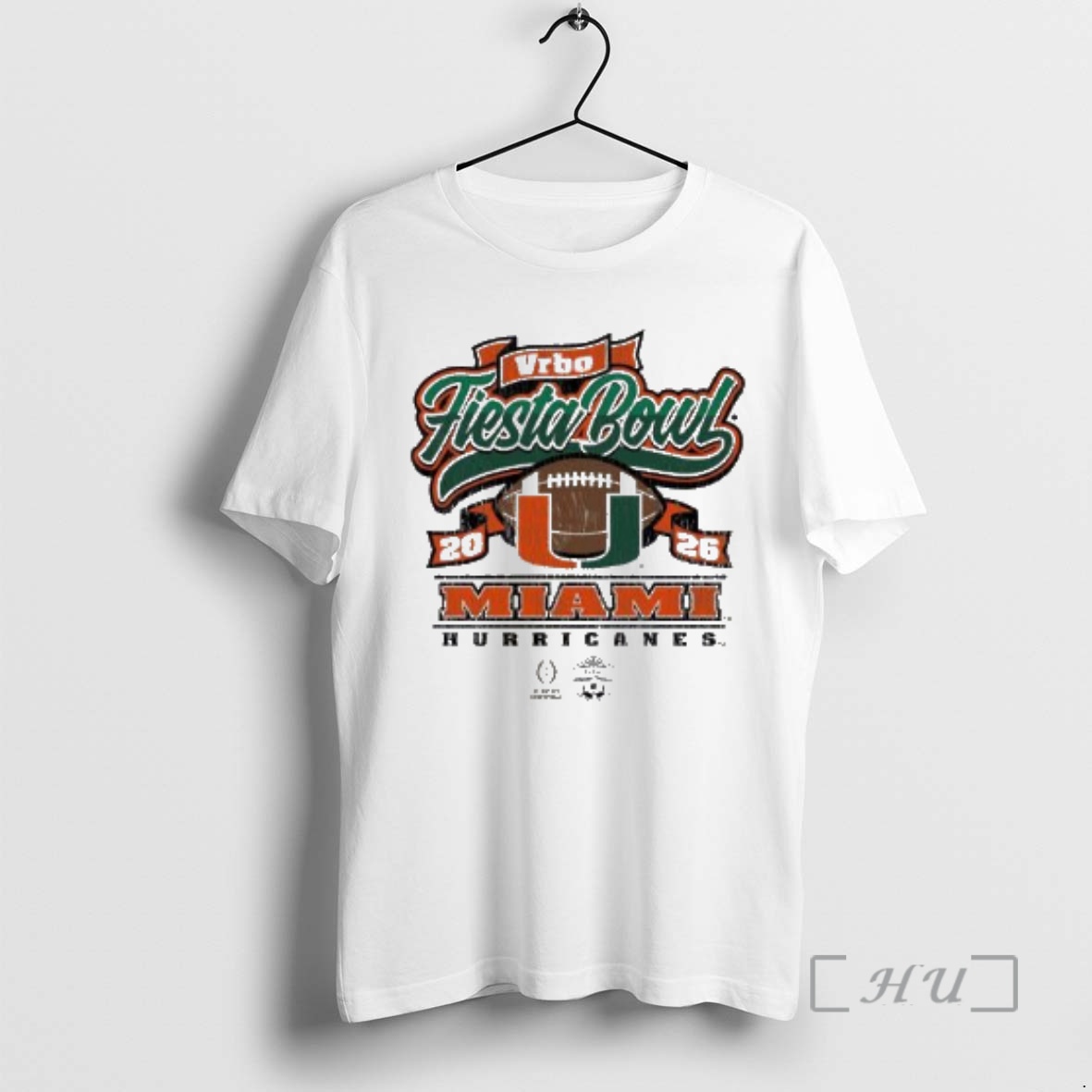 Officials Miami Hurricanes Cfp 2026 Vrbo Fiesta Bowl Semifinal Scripted Premium T Shirts Sweater Hoodie