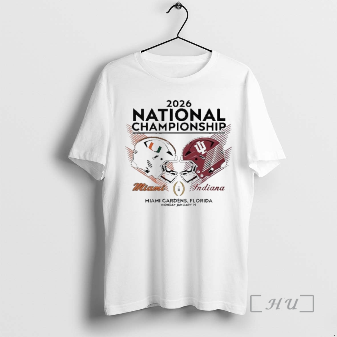 Officials Miami Vs Indiana Cfp National Championship 2026 Premium T Shirts Sweater Hoodie 1