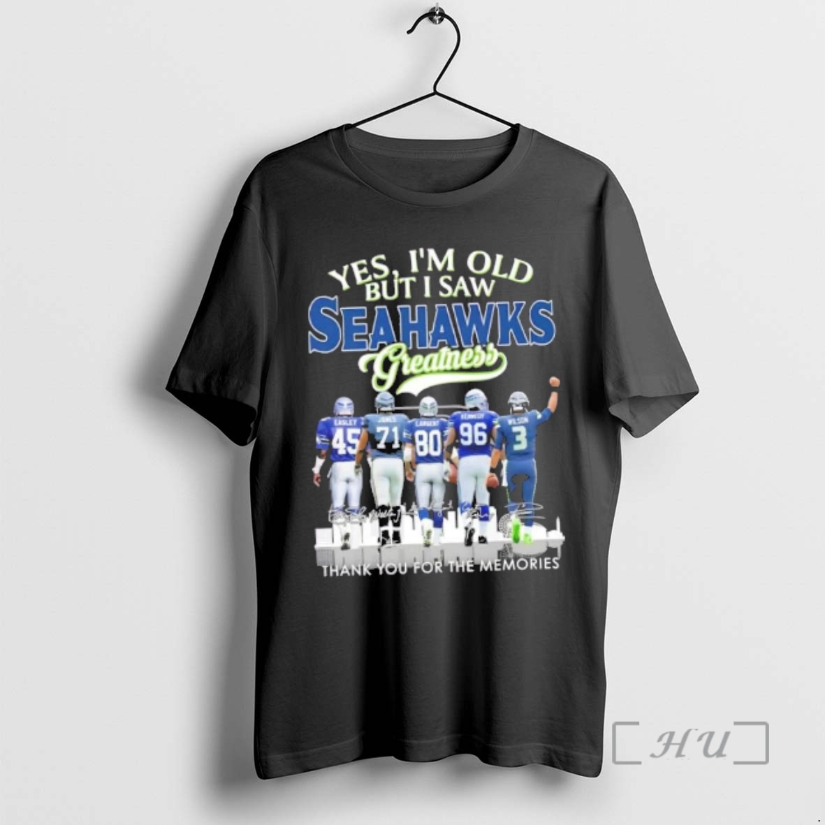 Officials Yes Im Old But I Saw Seattle Seahawks Greatness Easley And Legends Thank You For The Memories Skyline Premium T Shirts Sweater Hoodie