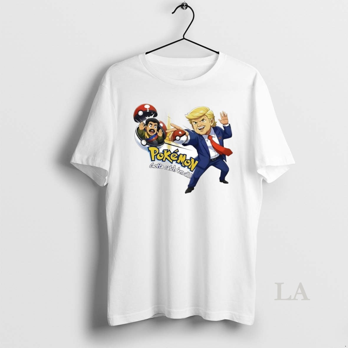 Original Trump Maduro Venezuela Pokemon Gotta Catch Em All Parody Circle Shirt