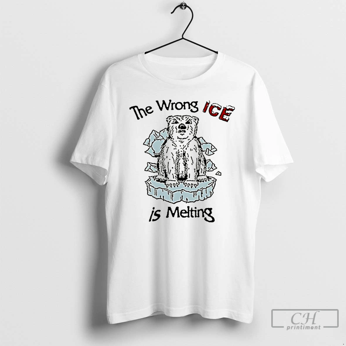 Premium Bears The Wrong Ice Is Melting Vintage T Shirts Sweater Hoodie