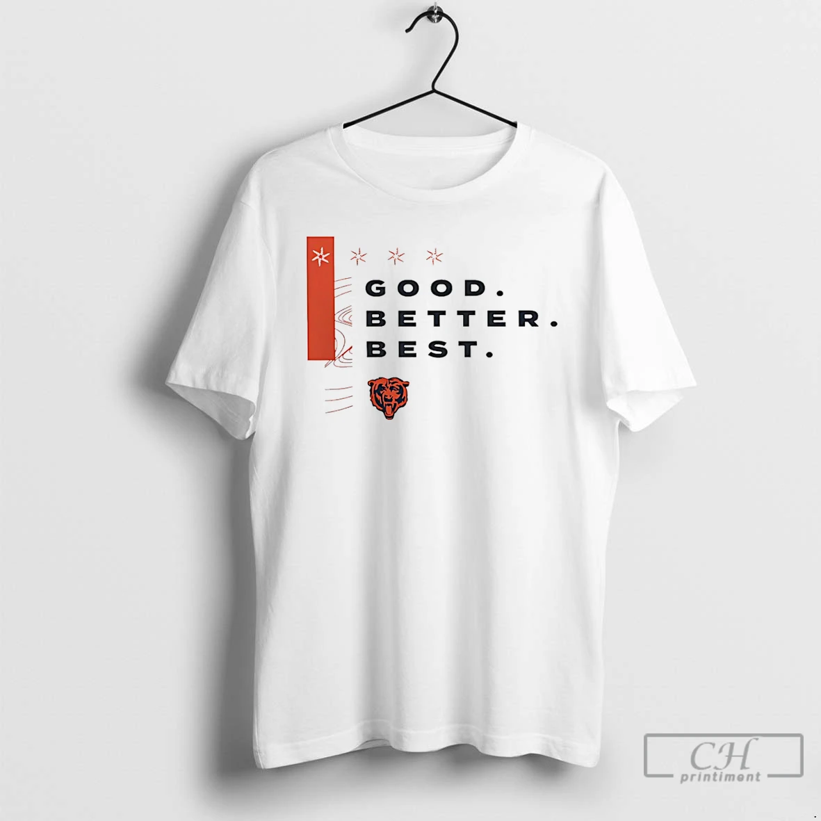 Premium Chicago Bears 2025 Nfl Playoffs Good Better Best T Shirts Sweater Hoodie