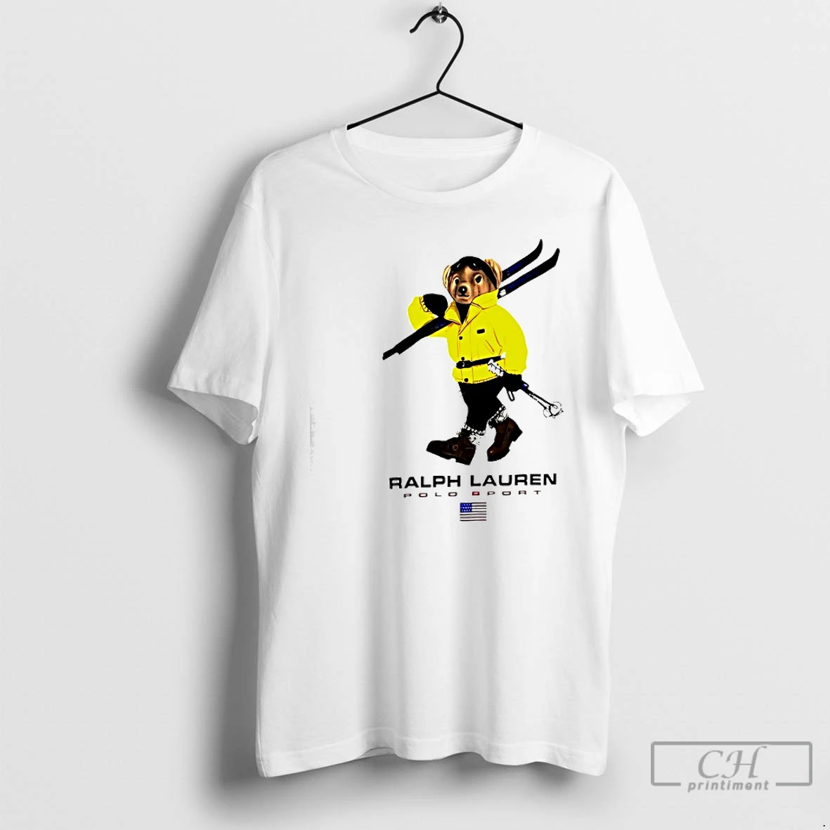 Premium Ralph Lauren Polo Sport Ski Bear T Shirts Sweater Hoodie