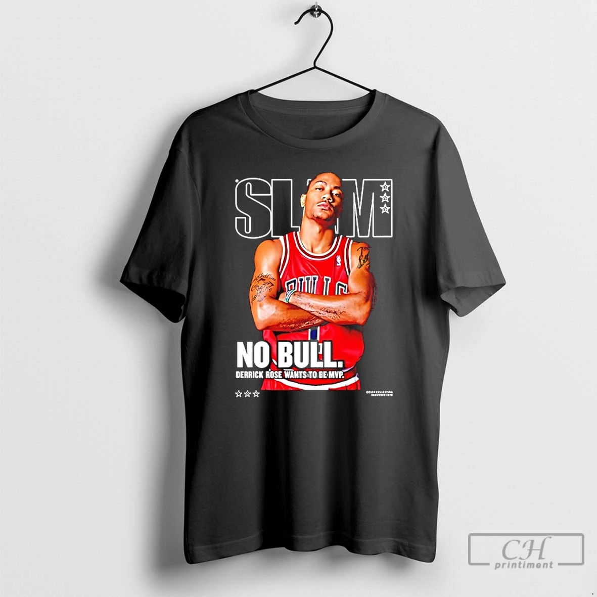 Premium Slam Legend No Bull Derrick Rose Wants To Be Mvp 2026 Chicago Bulls T Shirts Sweater Hoodie
