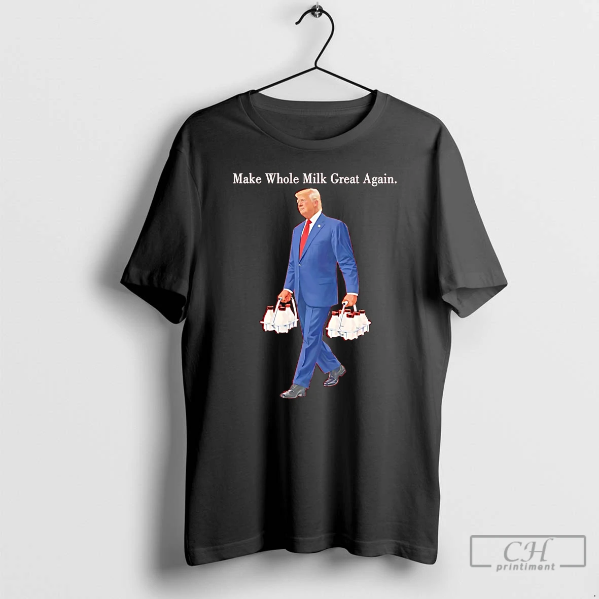 Premium Trump Make Whole Milk Great Again Funny T Shirts Sweater Hoodie