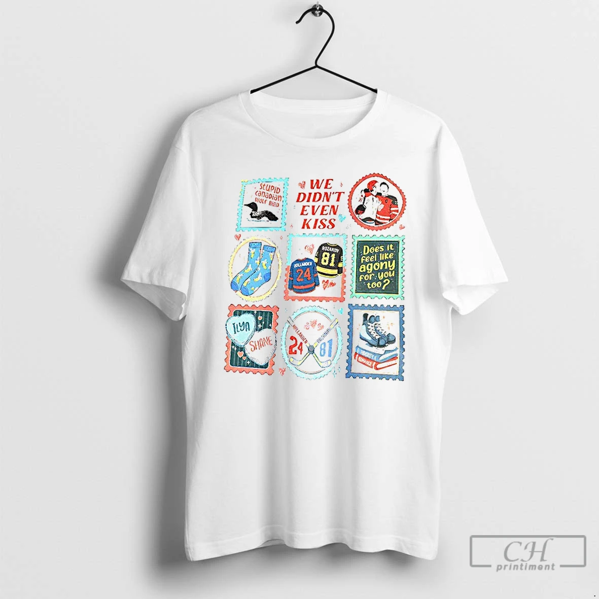 Premium Vintage Hollander Rozanov Hockey Stamp T Shirts Sweater Hoodie