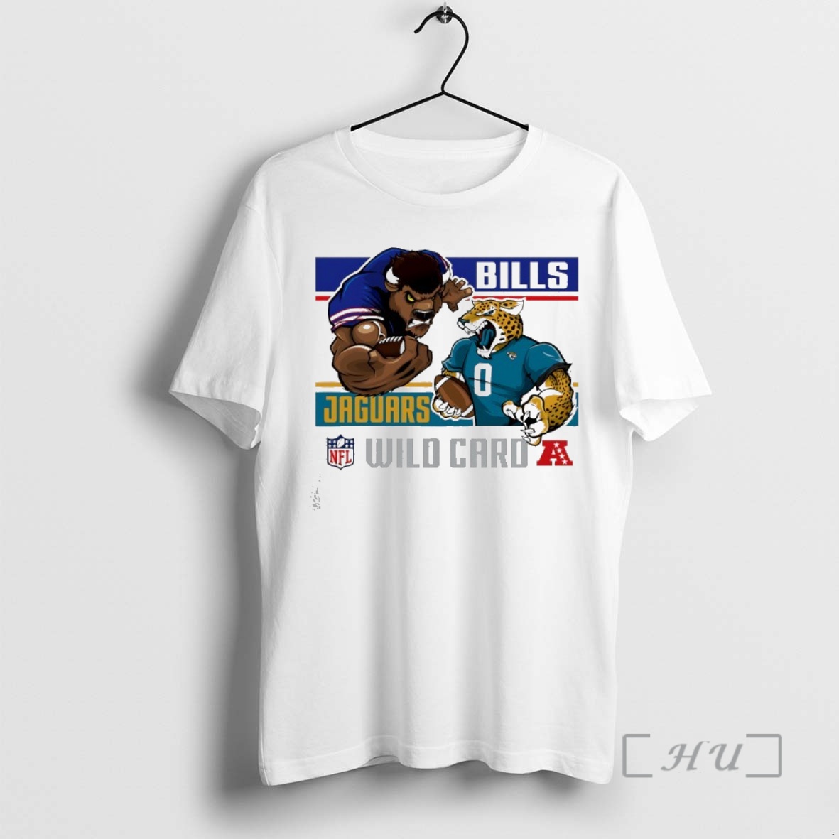 Trending Buffalo Bills Vs Jacksonville Jaguars Afc Wildcard Round Mascot Premium T Shirts Sweater Hoodie