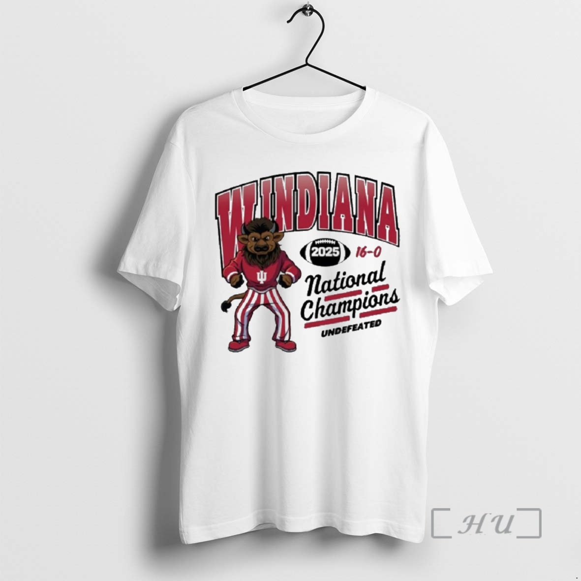 Trending Indiana Hoosiers 2025 16 0 National Champions Undefeated Bison Premium T Shirts Sweater Hoodie