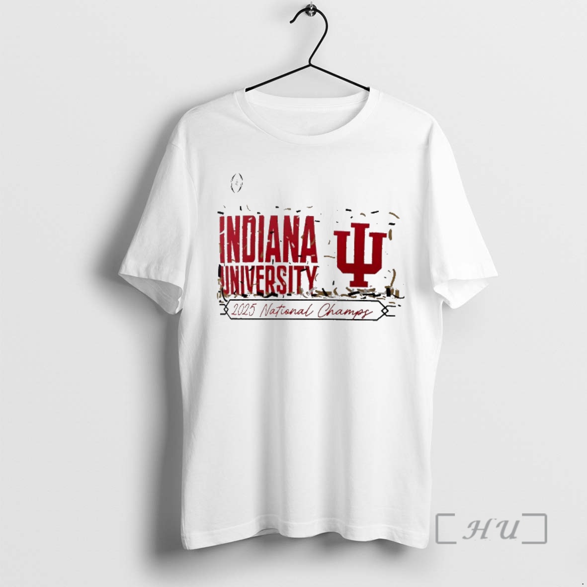 Trending Indiana Hoosiers 2025 College Football National Champs Confetti Premium T Shirts Sweater Hoodie