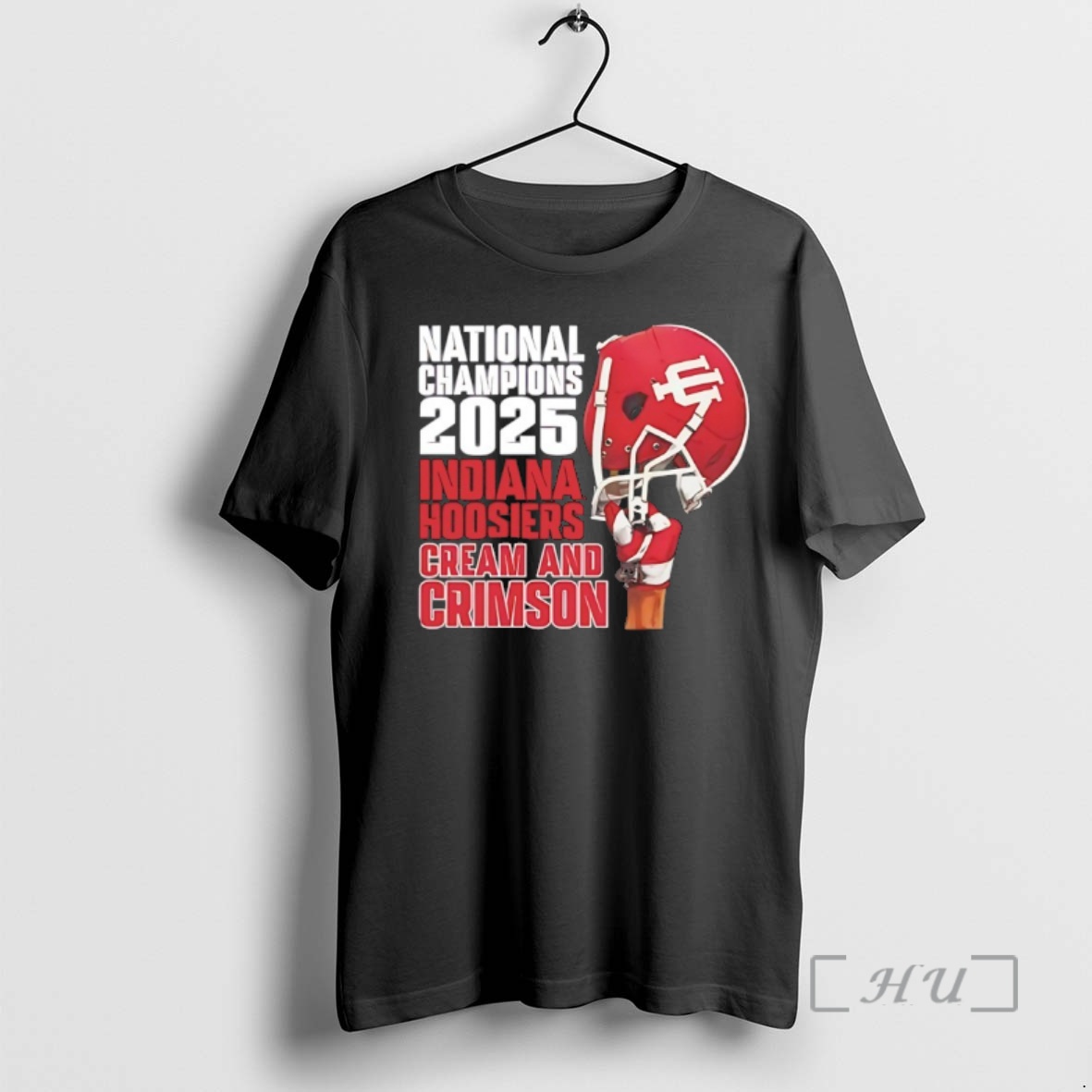 Trending Indiana Hoosiers Cream And Crimson 2025 Cfp National Champions Helmet Premium T Shirts Sweater Hoodie