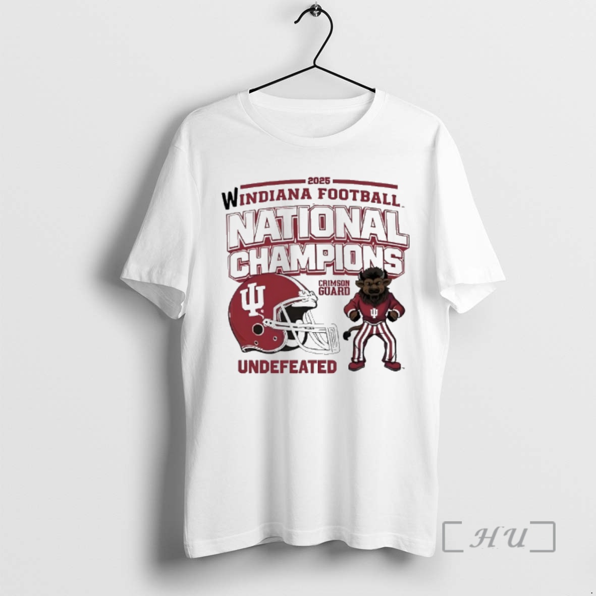 Trending Indiana Hoosiers Win 2025 College Football National Champions Undefeated Mascot Premium T Shirts Sweater Hoodie
