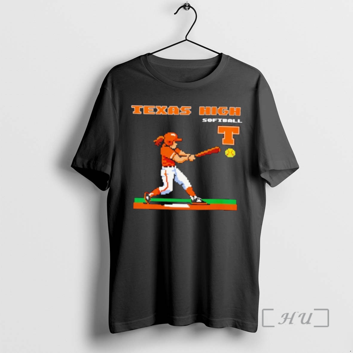 Trending Texas Longhorns Softball Player 8 Bit Premium T Shirts Sweater Hoodie