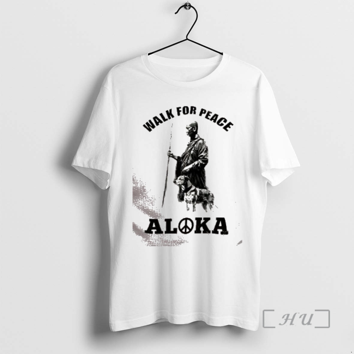 Trending Walk For Peace Aloka Dog And Monks Sketch Premium T Shirts Sweater Hoodie