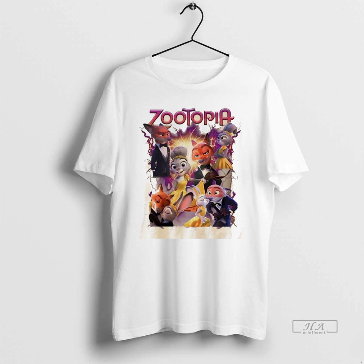 Official Zootopia Characters Zootopia 2 2025 Characters Graphic T Shirt