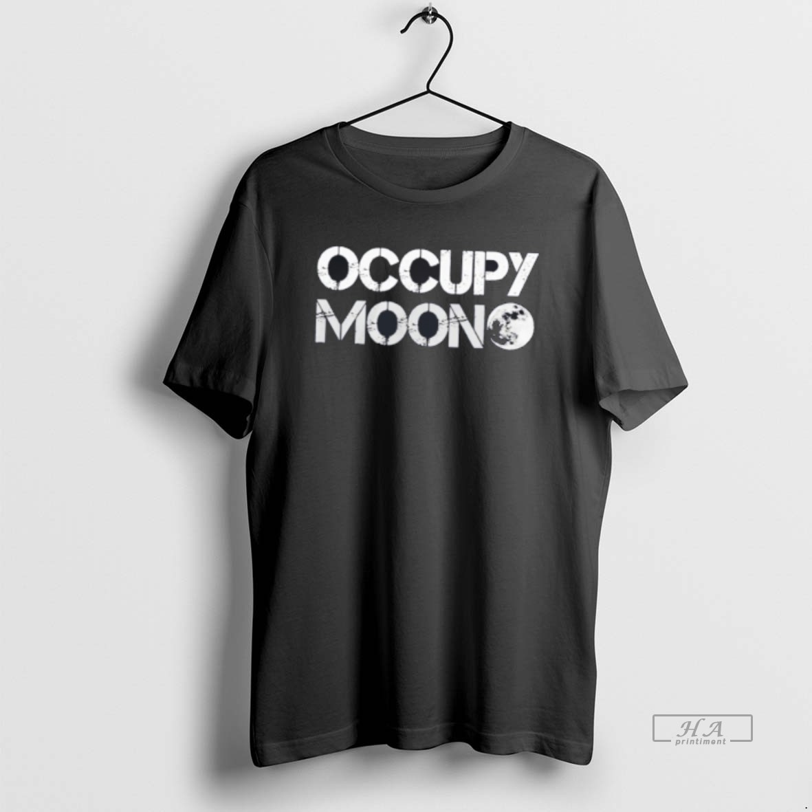 Official Xhit1avj Elon Musk Occupy Moon Tee T Shirt