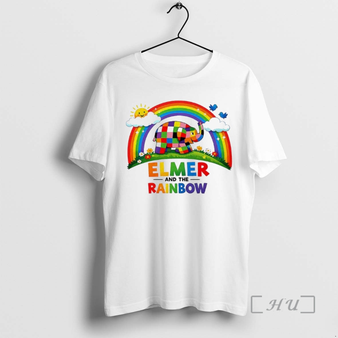 Officials Elmer And The Rainbow Elephant Book Premium T Shirts Sweater Hoodie