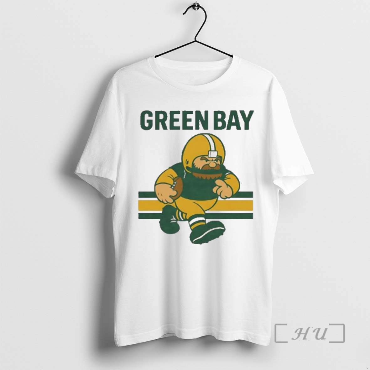 Officials Green Bay Football Player Retro Character Sport Premium T Shirts Sweater Hoodie