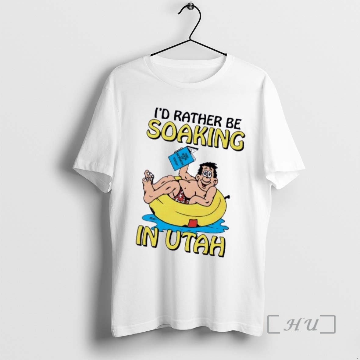 Officials Id Rather Be Soaking In Utah Cartoon Premium T Shirts Sweater Hoodie