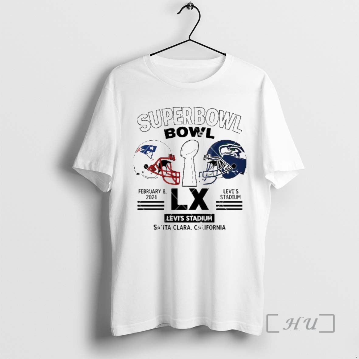 Officials Seattle Seahawks Vs New England Patriots Super Bowl 2026 Png Super Bowl 2026 Premium T Shirts Sweater Hoodie