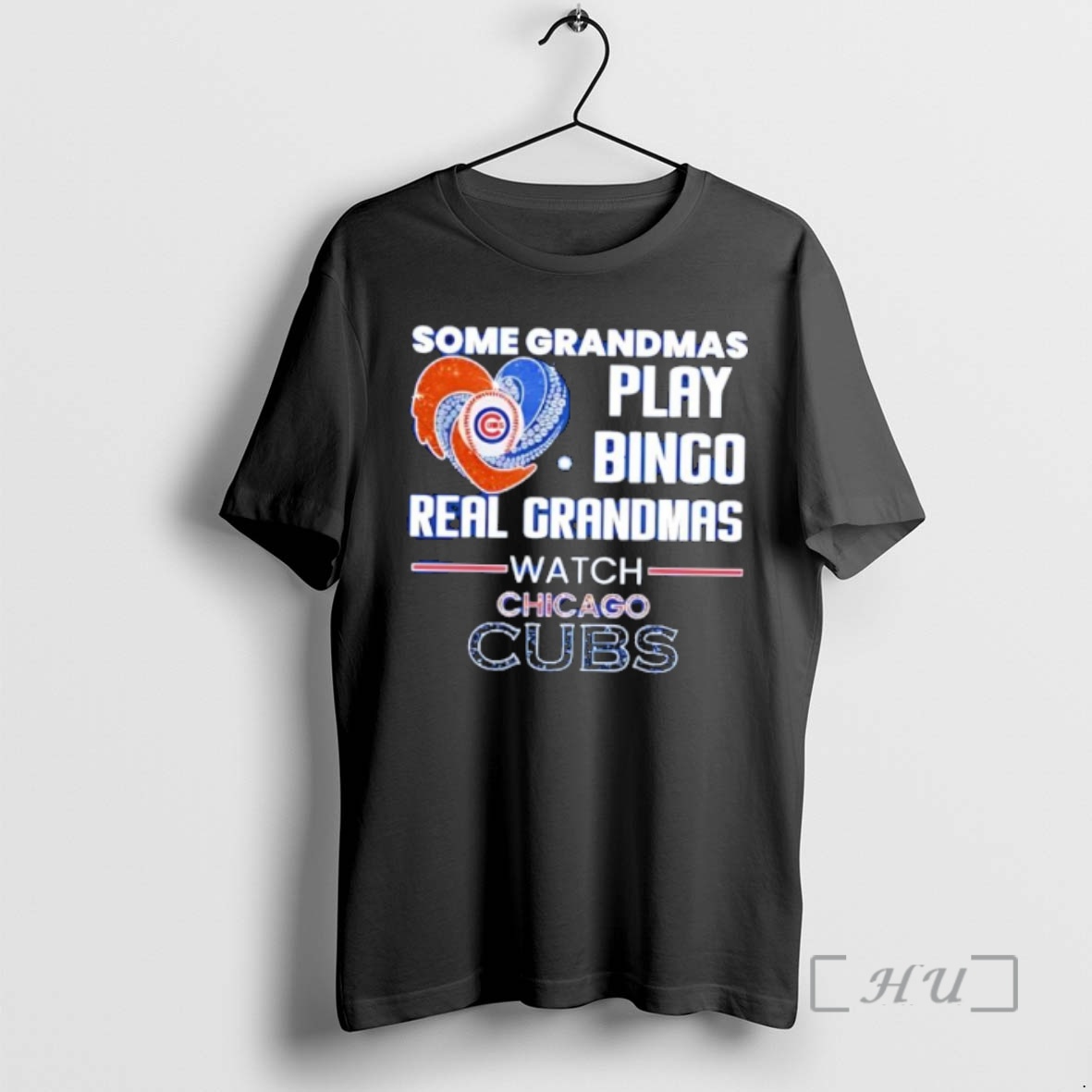 Officials Some Grandmas Play Bingo Real Grandmas Watch Chicago Cubs Premium T Shirts Sweater Hoodie