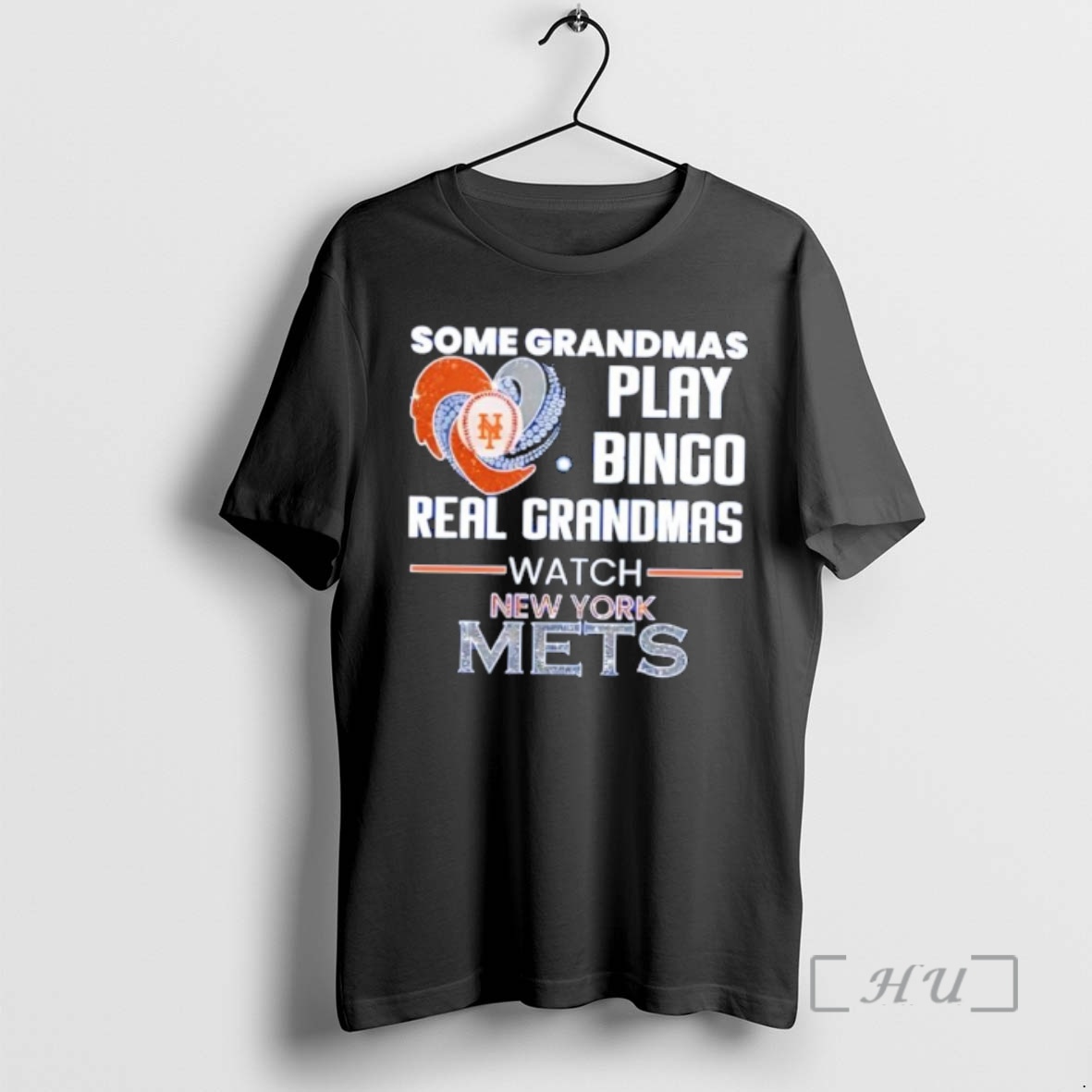 Officials Some Grandmas Play Bingo Real Grandmas Watch New York Mets Premium T Shirts Sweater Hoodie